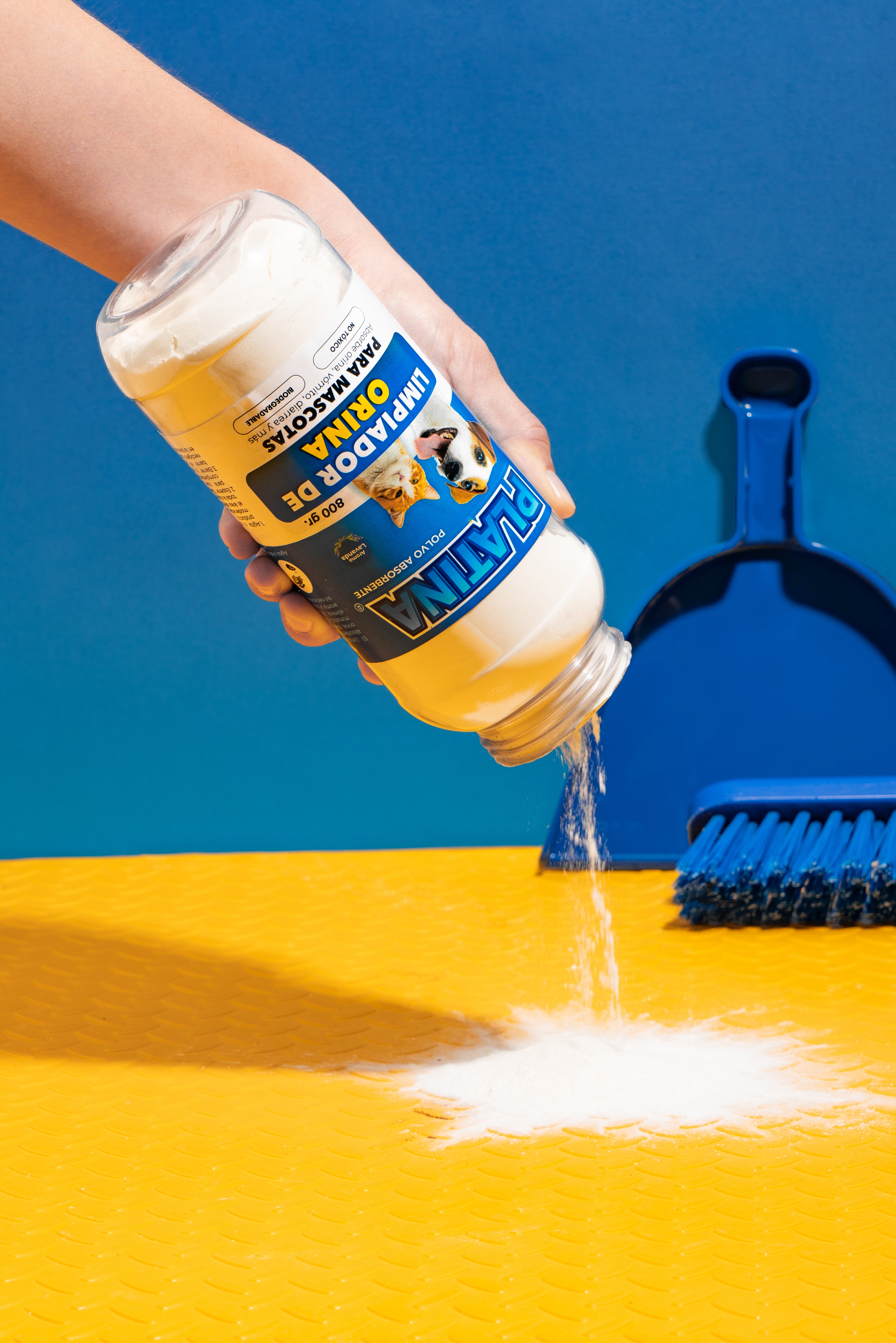 Limpiador de Orina para Mascotas - Polvo Absorbente - 800 gr