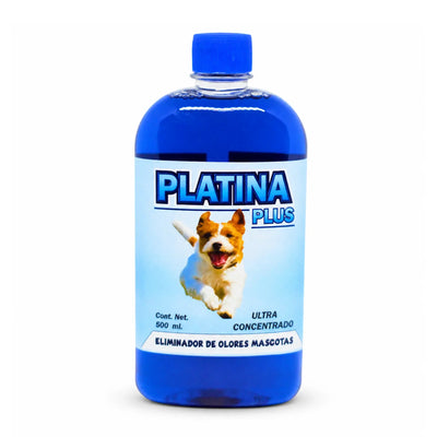 Eliminador de Olores Mascotas - ULTRA Concentrado - Platina PLUS - 500ml
