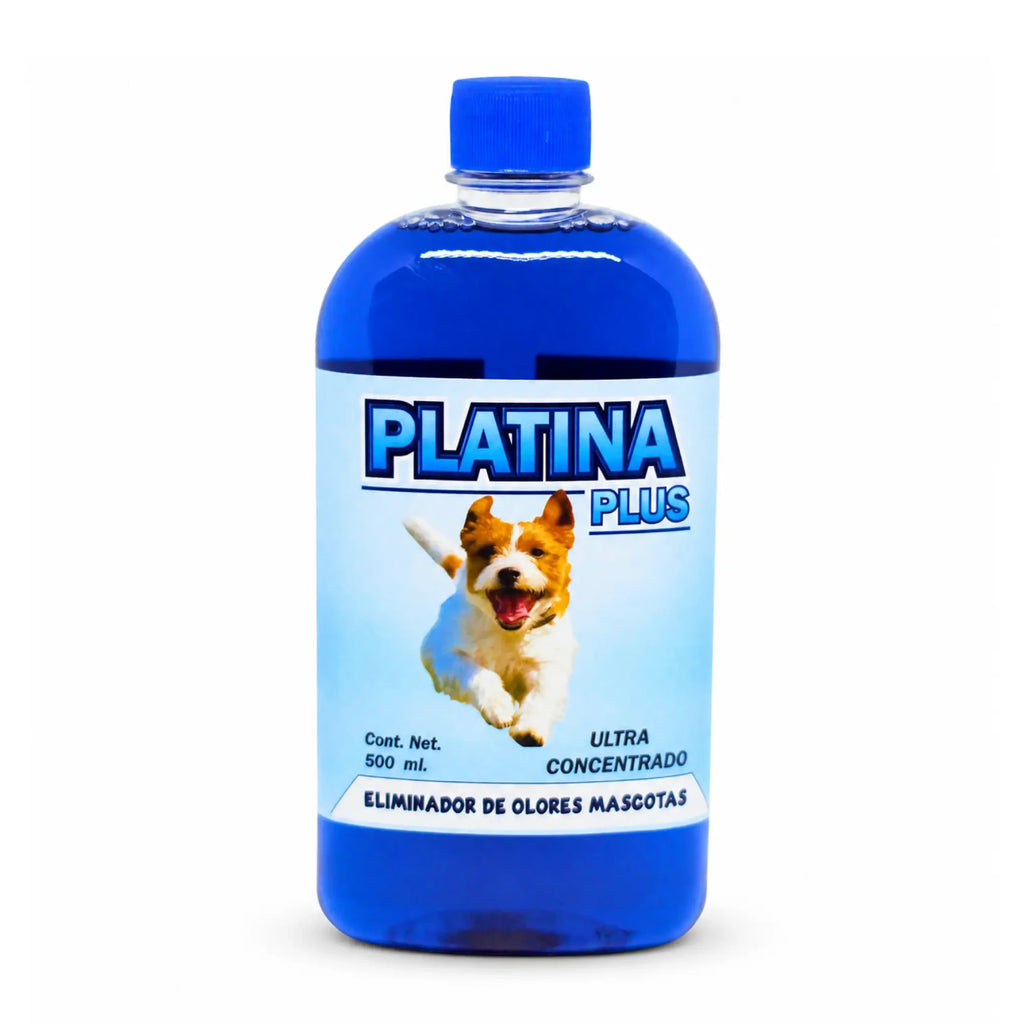 Eliminador de Olores Mascotas - ULTRA Concentrado - Platina PLUS - 500ml