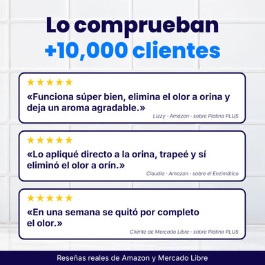 Limpiador Enzimático Eliminador de Olores de Orina en Spray - 650 ml