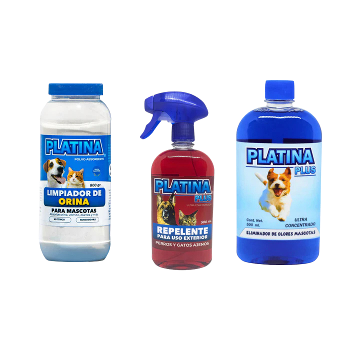 Distribuidor Platina Plus — Eliminador de Olores para Mascotas